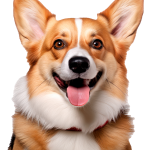 corgi_banner_with_text_on_a_white_background